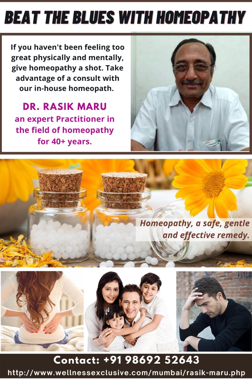 Dr. Rasik Maru Homeopathy Doctor - Mumbai