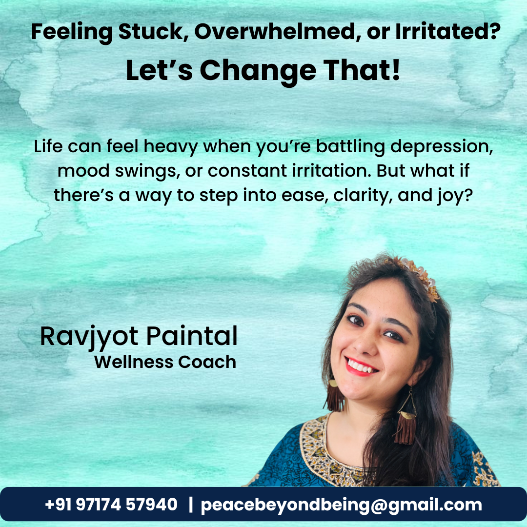 Depression Mood Swings counselling by Ravjyot Paintal - Hyderabad