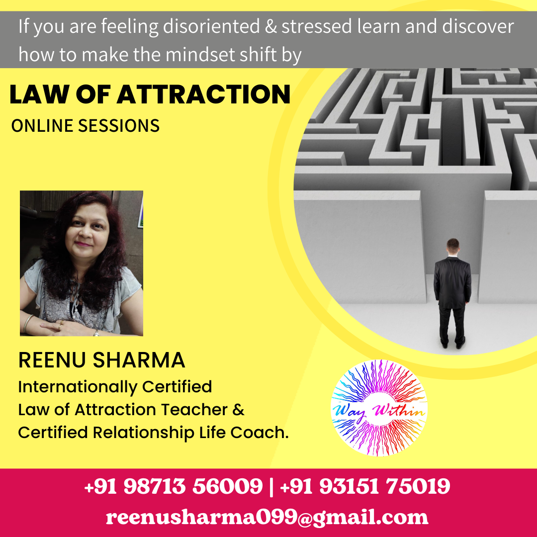 Law of Attraction Online Sessions by Reenu Sharma - Yavatmal