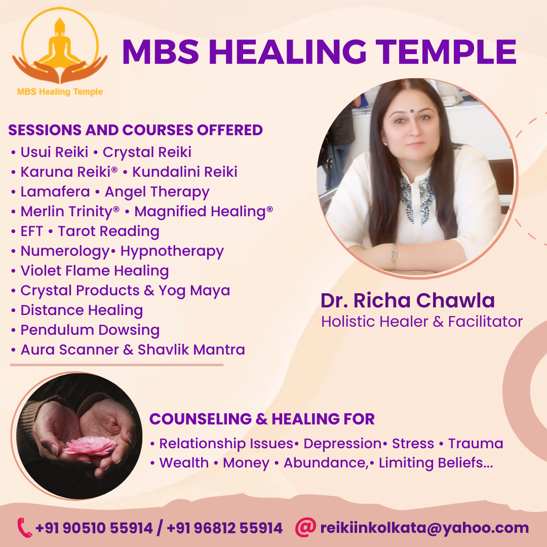 Mind Body and Soul (MBS) Healing Temple - Dr. Richa Chawla - Kolkata