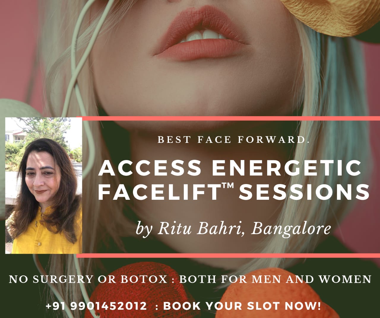 Access Energetic Facelift Sessions By Ritu Bahri - Lucknow