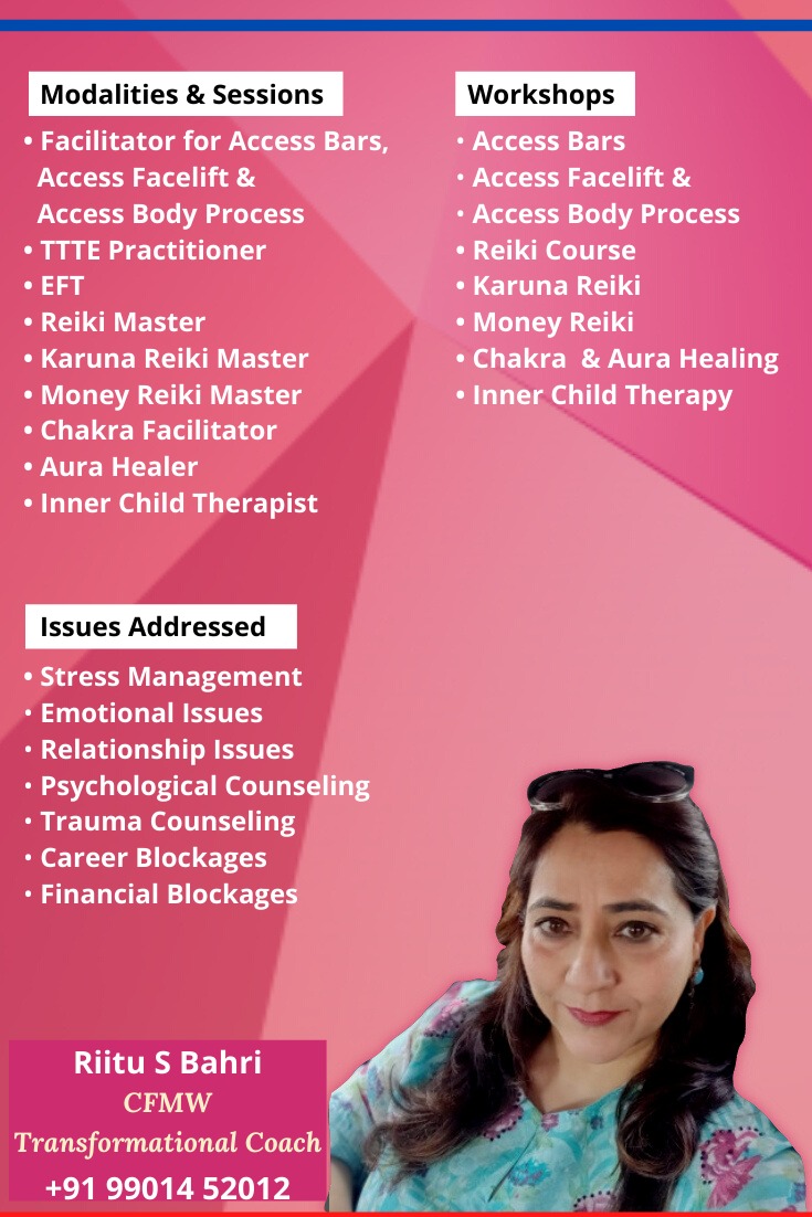 Holistic Healer and Therapist Ritu Bahri - Kanpur