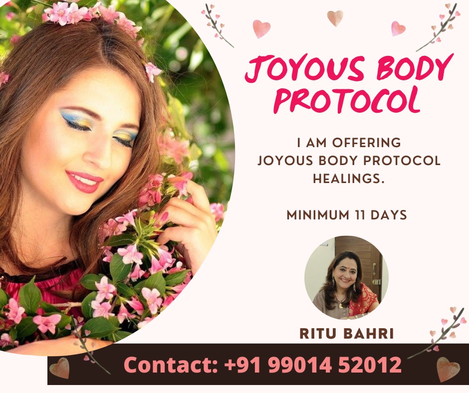 Joyous Body Protocol Practitionerv - Ritu Bahri - Nizamabad