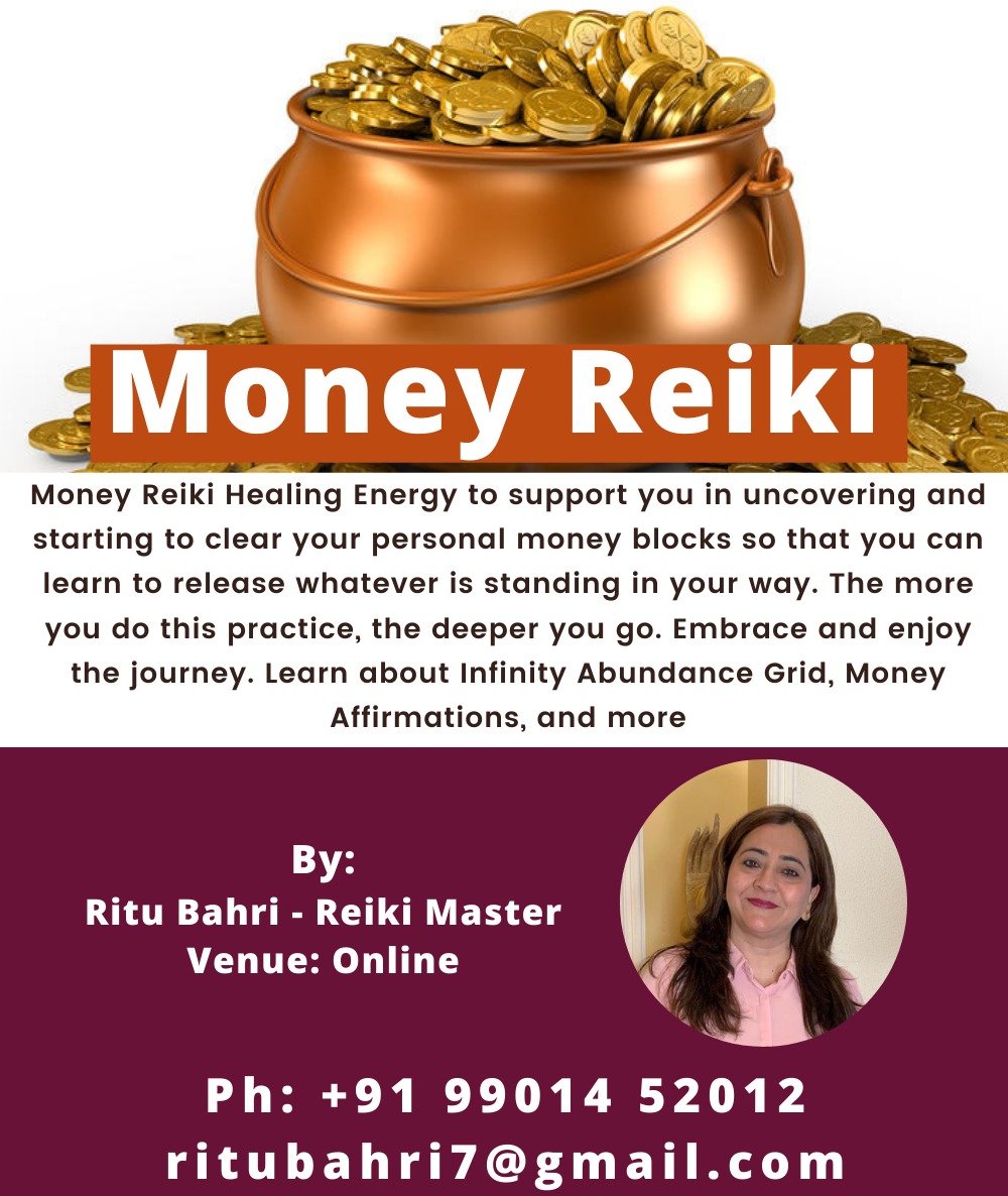 Money Reiki Ritu Bahri - Lucknow