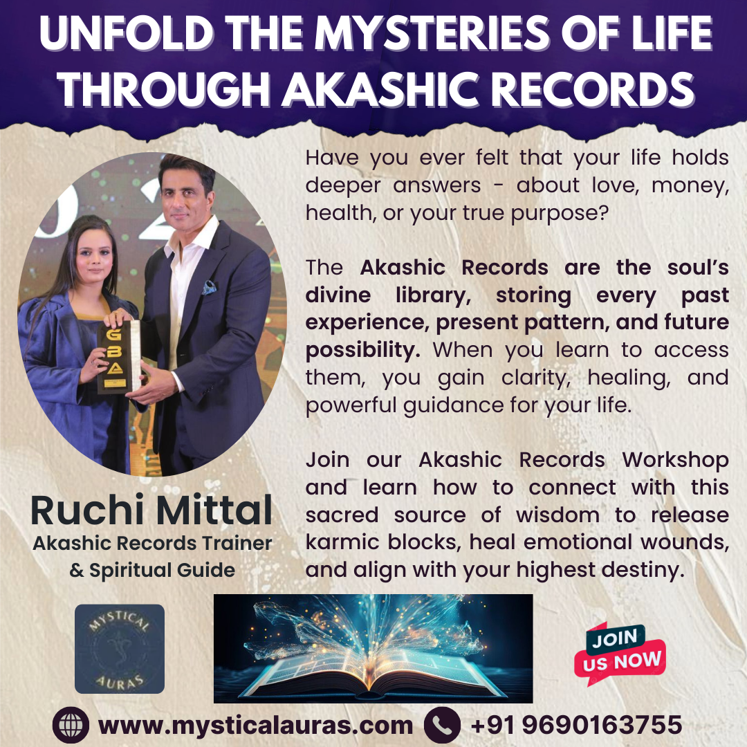 Akashic Records Workshop with Ruchi Mittal - Ahmedabad