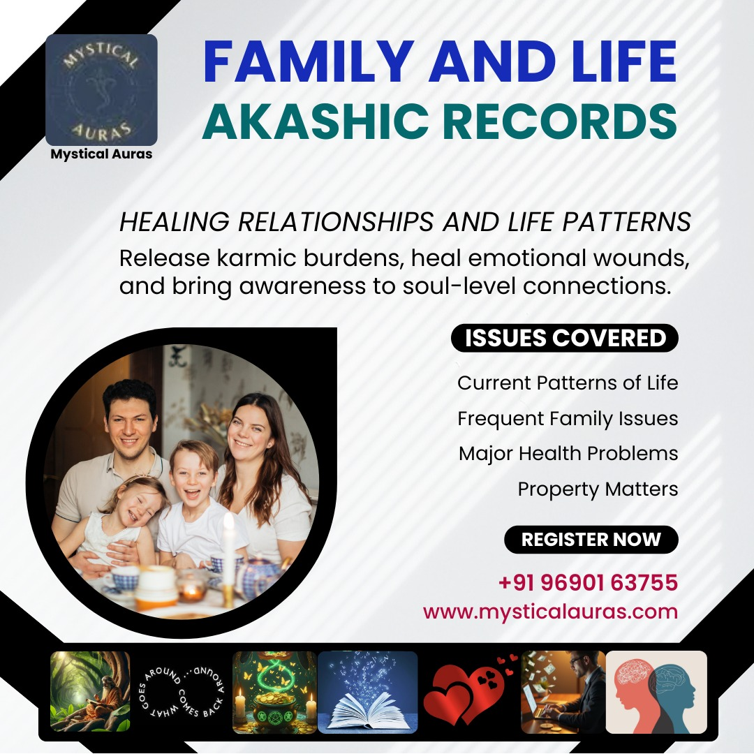 Family Life Akashic Reading with Ruchi Mittal - Ahmedabad