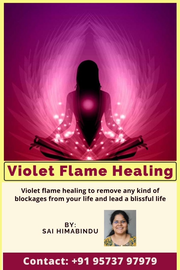Violet Flame Healing by Sai Himabindu - Pondicherry