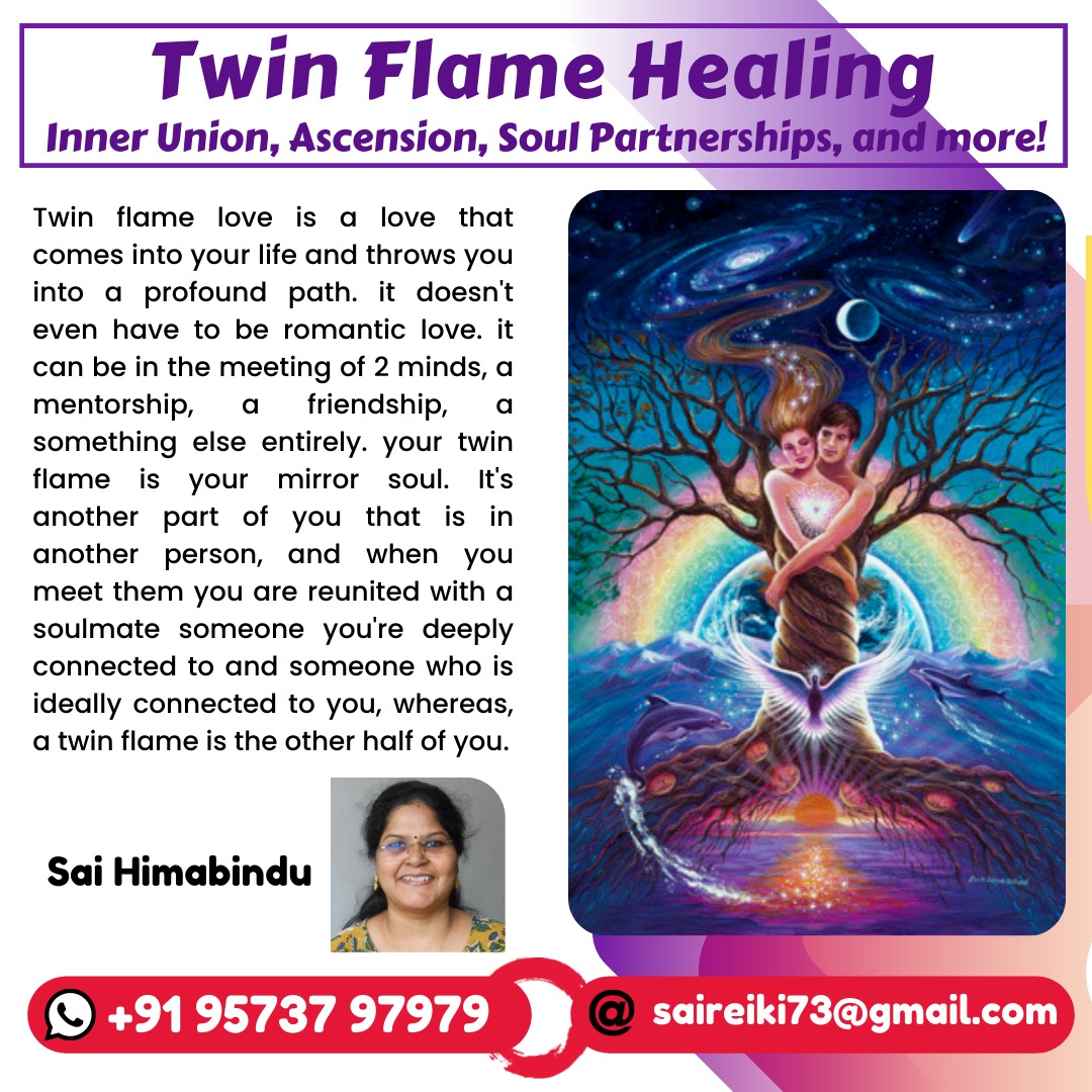 Twin Flame Healing by Sai Himabindu - Thiruvananthapuram