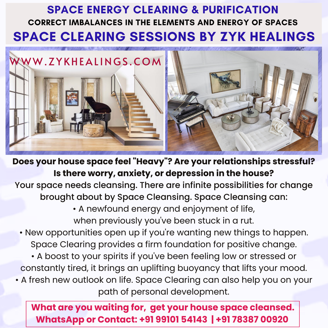 Space Clearing Sessions by ZYK Healings - Salim Hyder Khan - Agra
