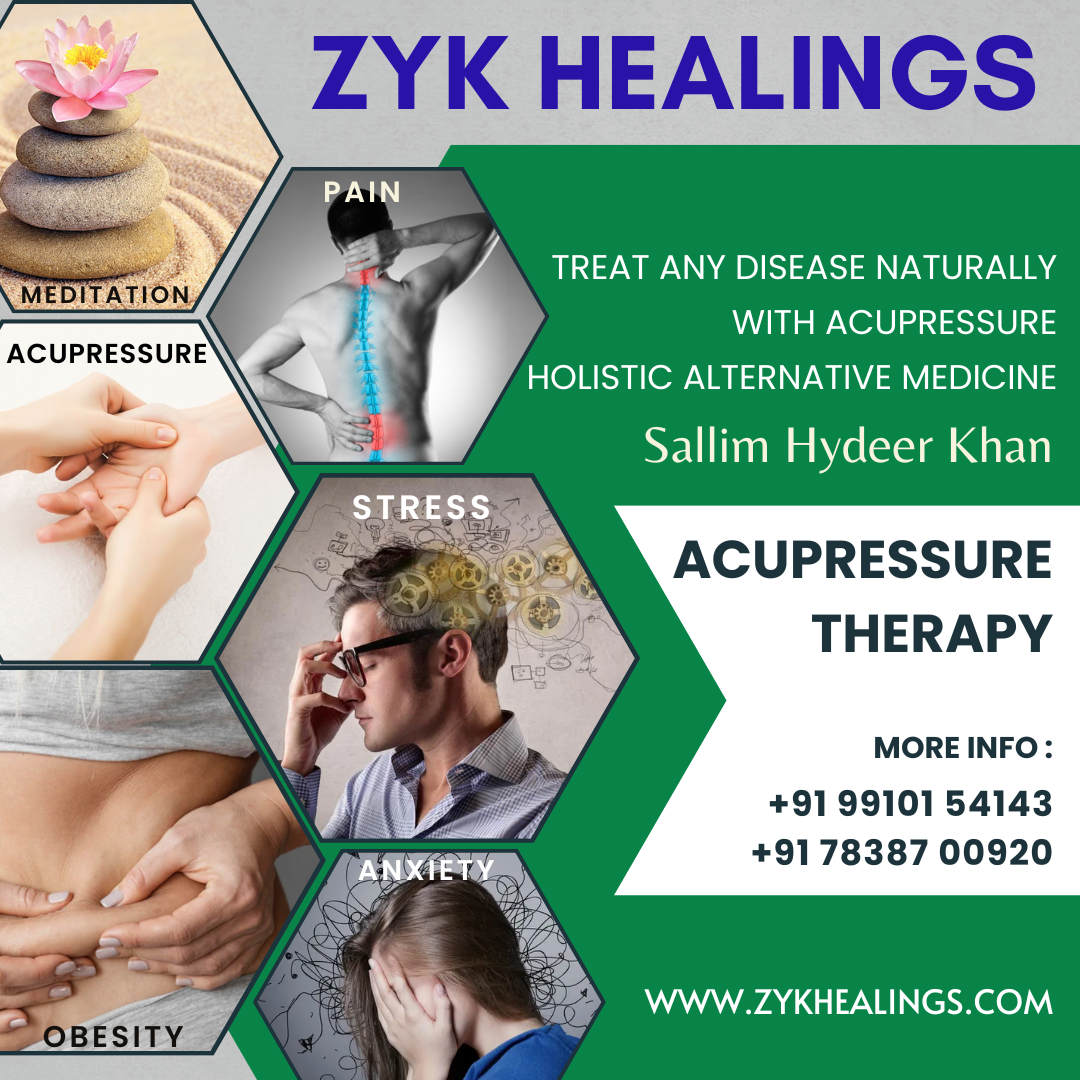Acupressure Therapy Center ZYK Healings - Salim Hyder Khan - Faridabad