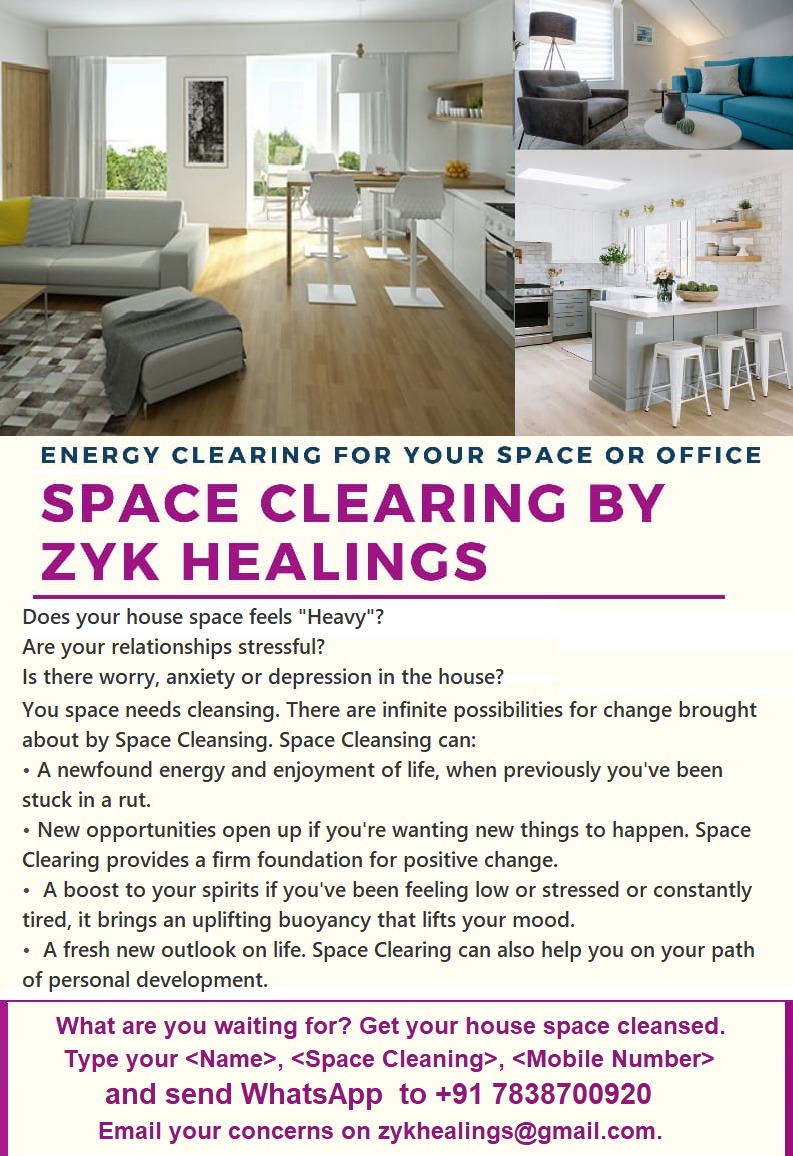 Space Clearing Sessions by ZYK Healings - Salim Hyder Khan - Jaipur