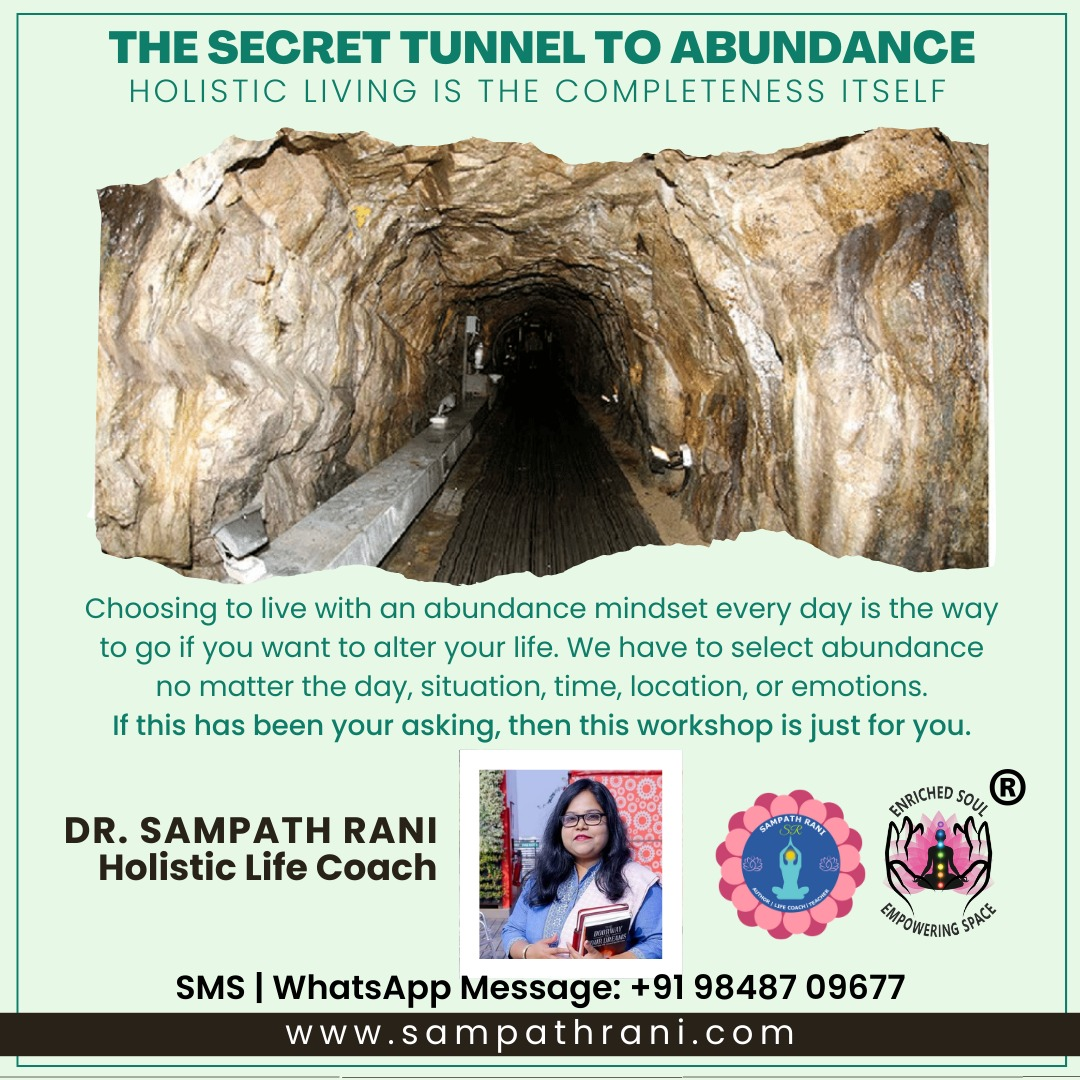 The Secret Tunnel to Abundance - Sampath Rani - New York