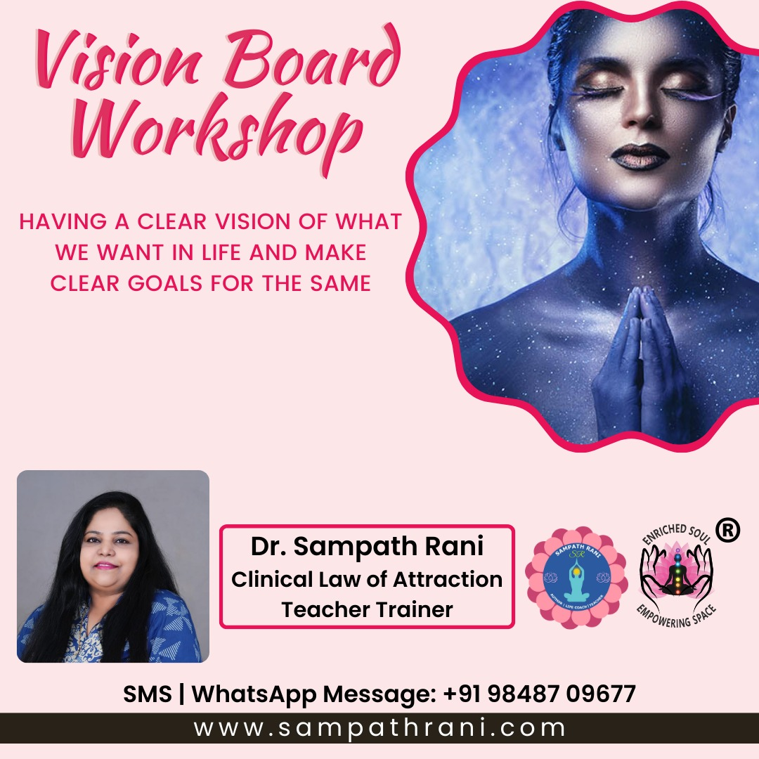 Vision Board Workshop - by Sampath Rani (Author) - New York