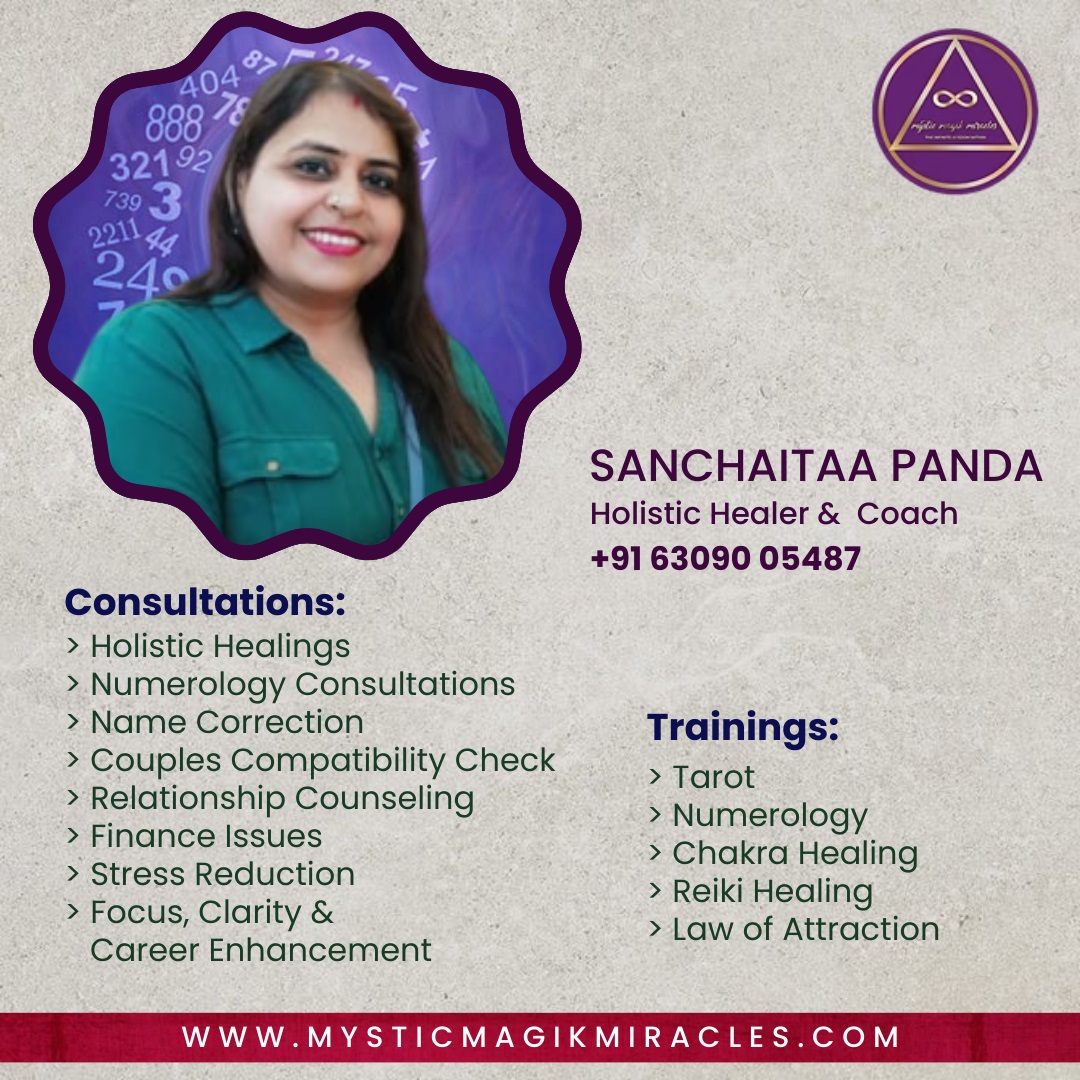 Counseling Consultation Healing & Trainings with Sanchaitaa Panda - Mumbai