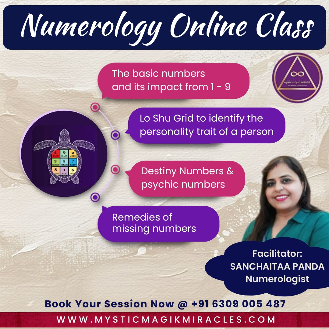 Learn Numerology Online - Sanchaitaa Panda - Mumbai