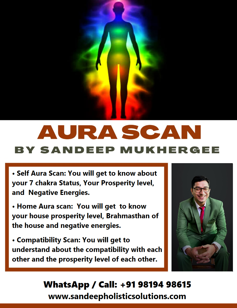 Self, Home Aura Scan by Sandeep Mukhergee - Juhu
