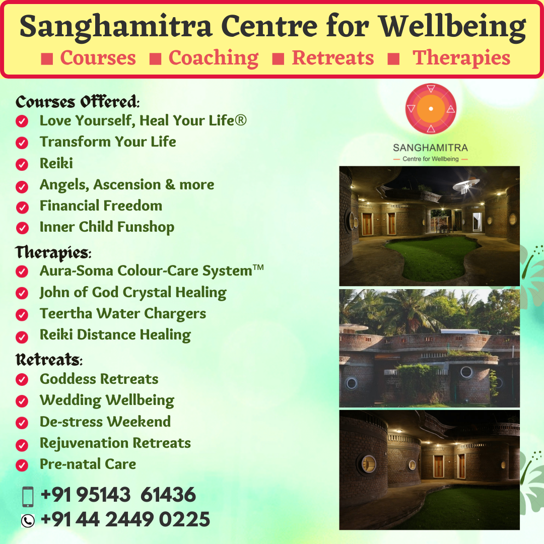 Sanghamitra Centre for Wellbeing - Madurai