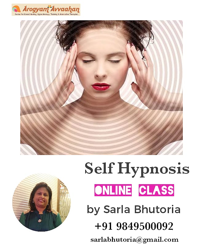Self hypnosis online class by Sarlla Bhutodia - Jammu