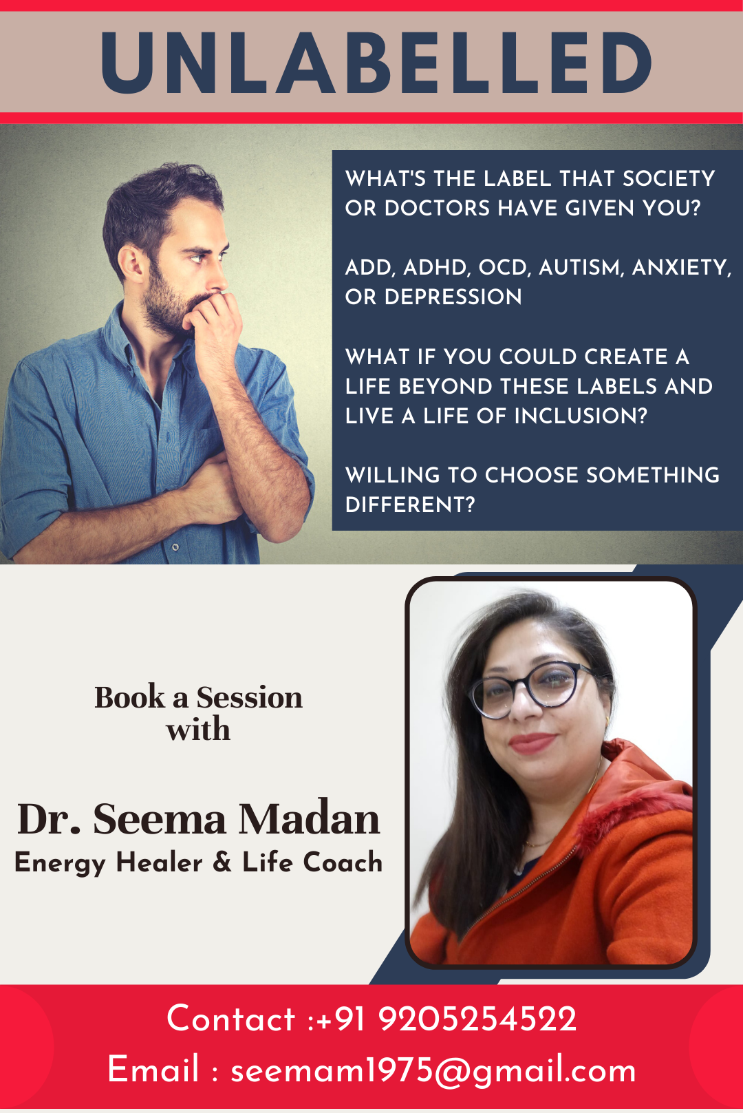 Counselling by Dr. Seema Madan - Coimbatore