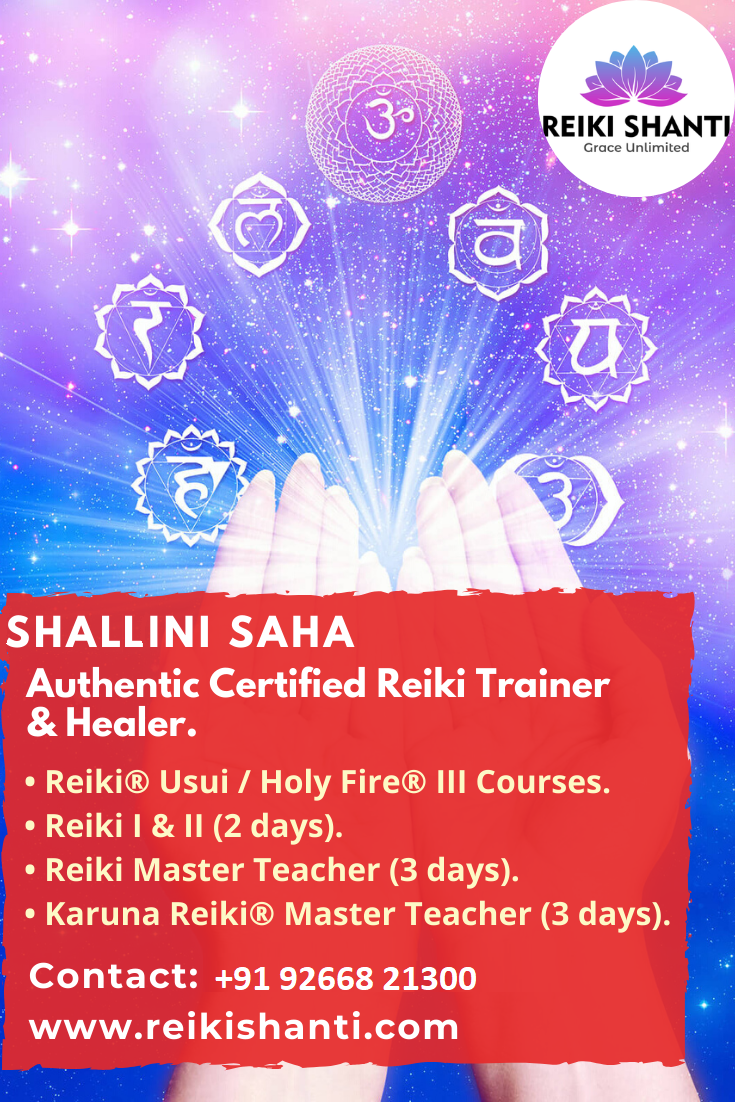 ICRT Certified Reiki Courses in India - Shalini Saha - Valsad