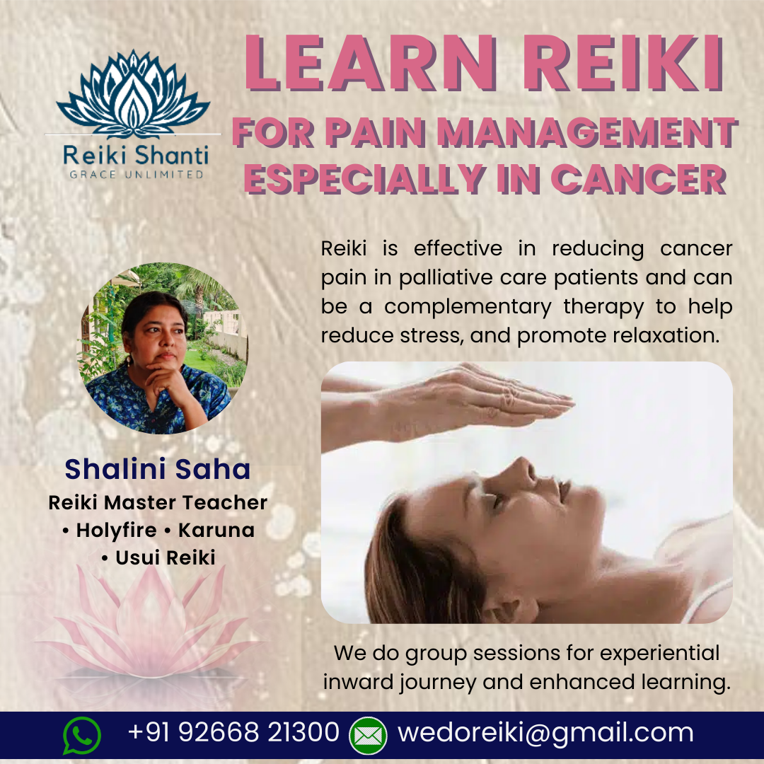 Reiki for Pain Management in Cancer - Shalini Saha - Surat