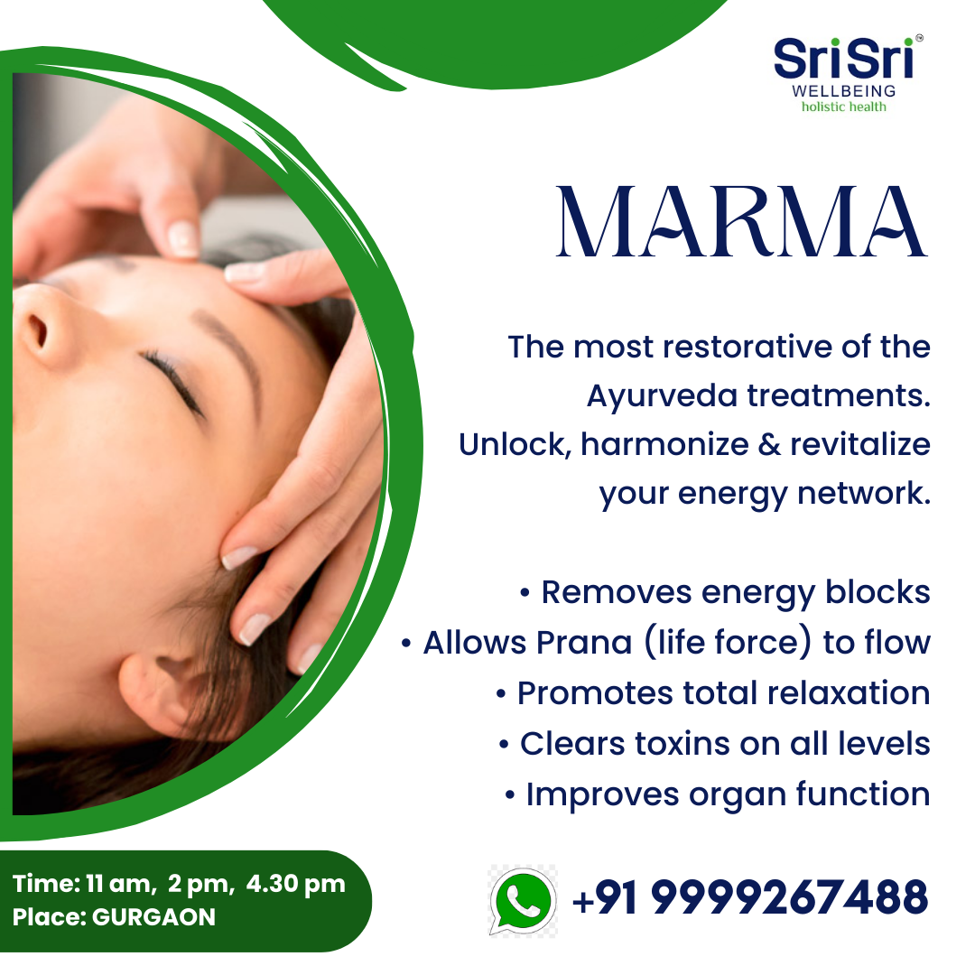 Sri Sri Wellness Marma Chikitsa - Shalini Saha - Chandigarh