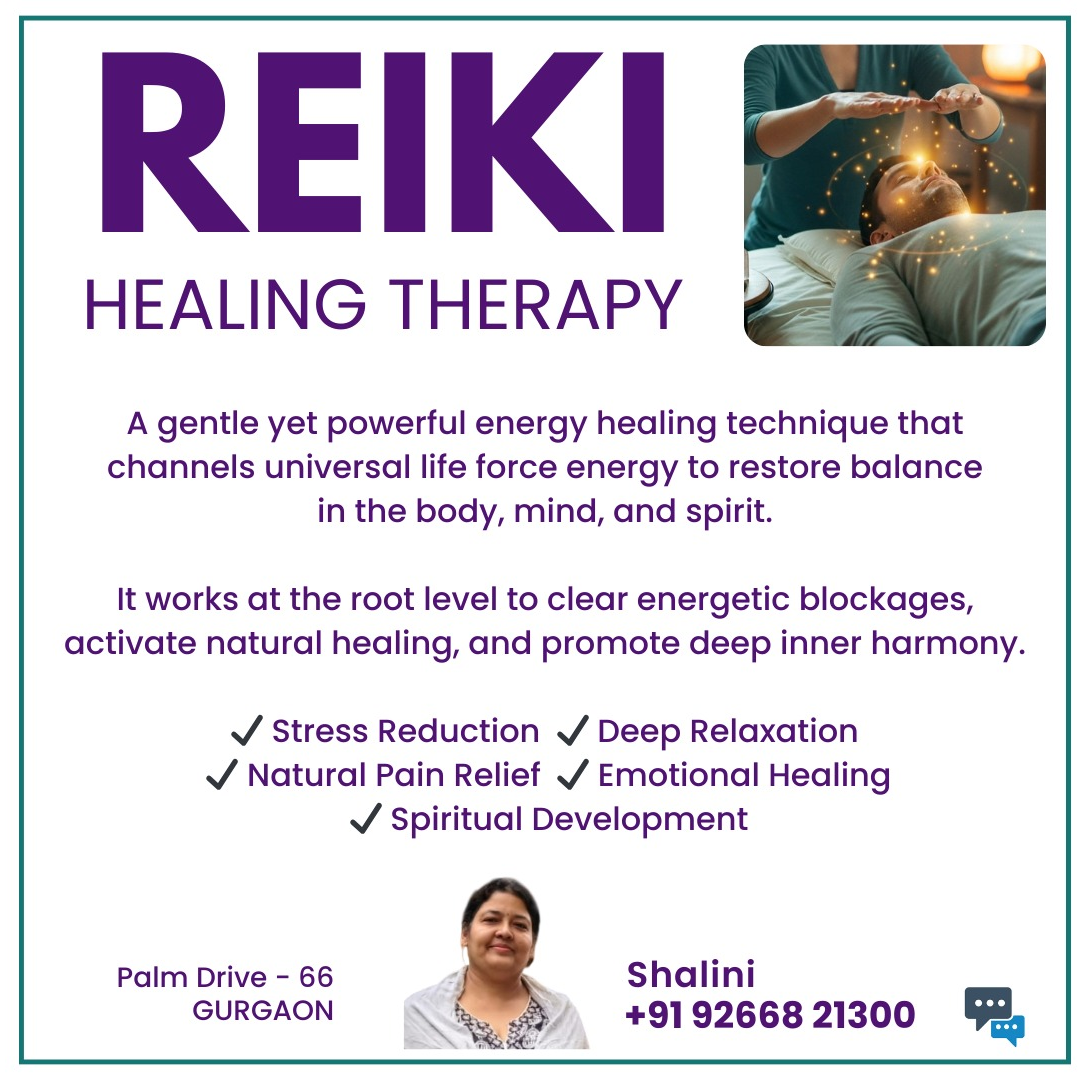 Reiki Healing Therapy with Shalini Saha - Ahmedabad