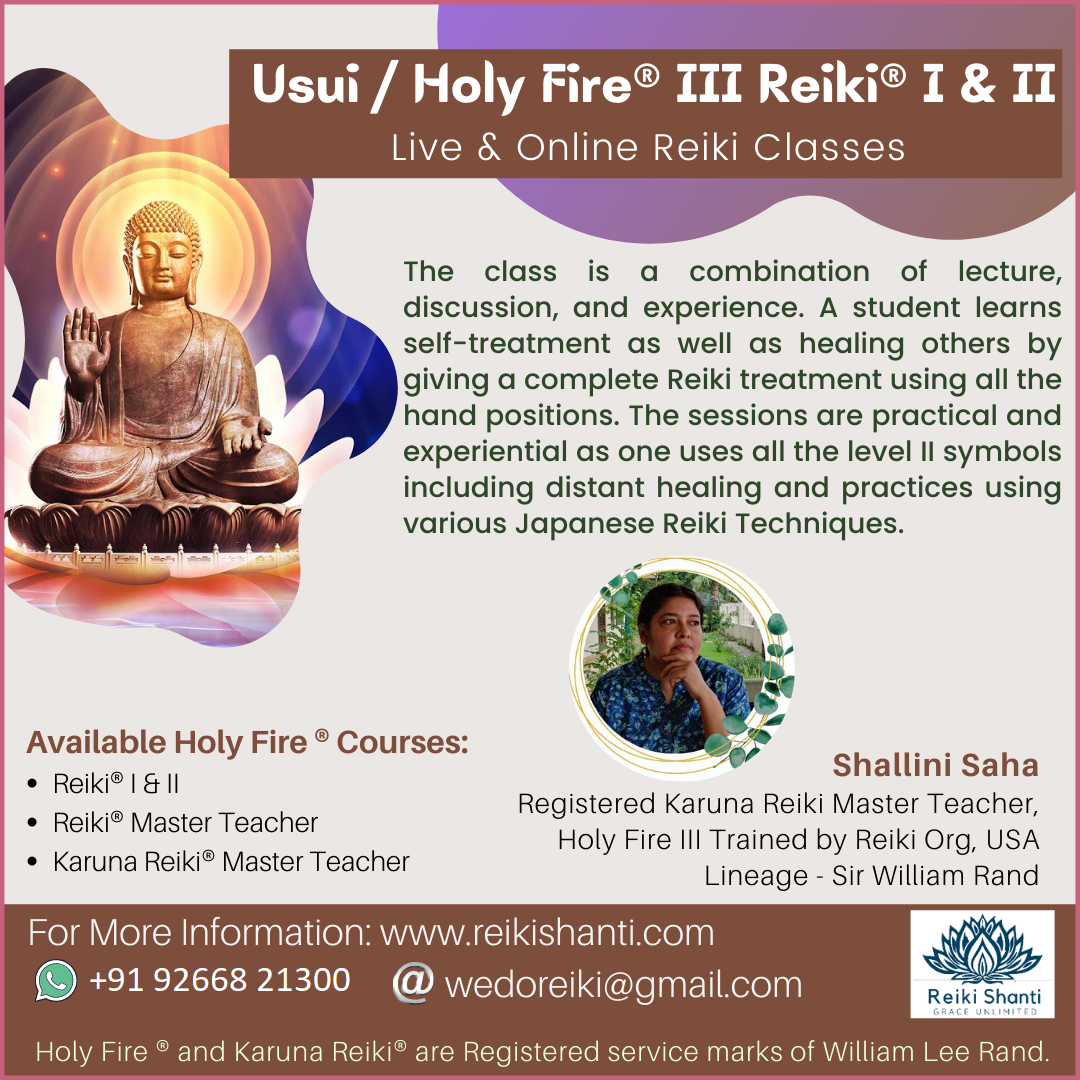 ICRT Licensed Reiki Master Teacher - Shalini Saha - Abu Dhabi