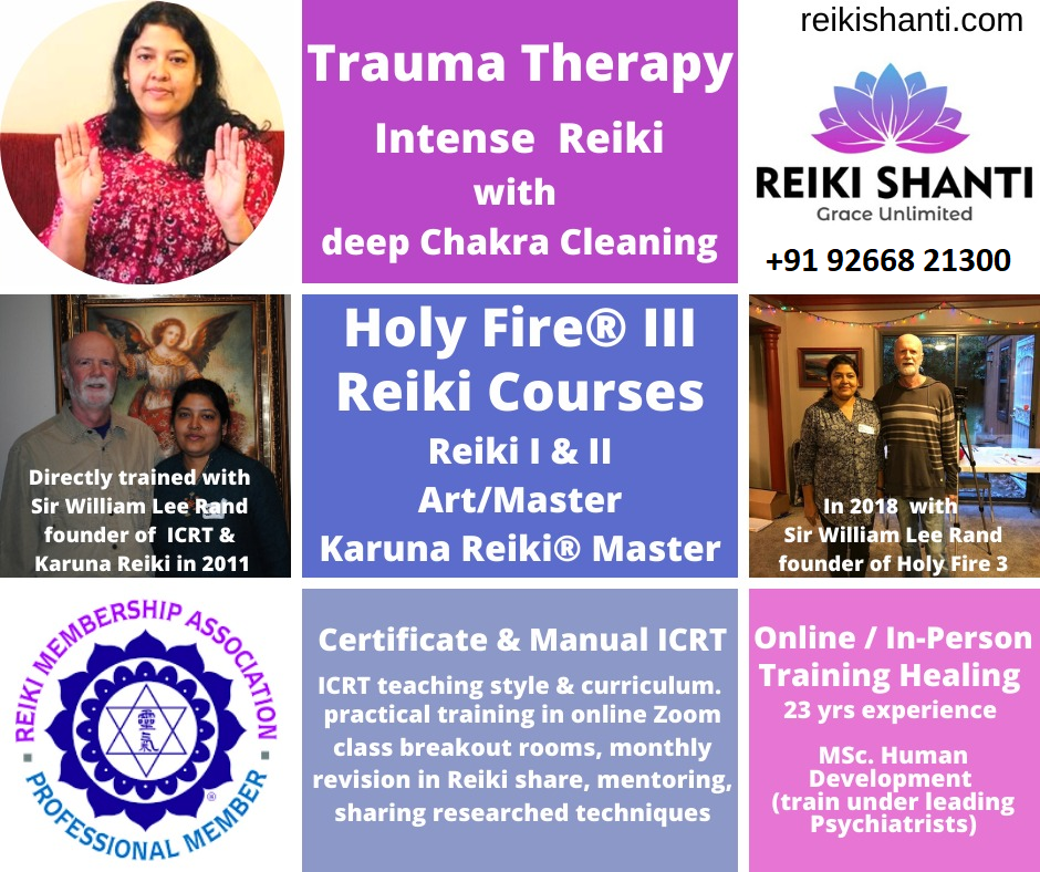 ICRT Certified Reiki Master - Shalini Saha - Nizamabad