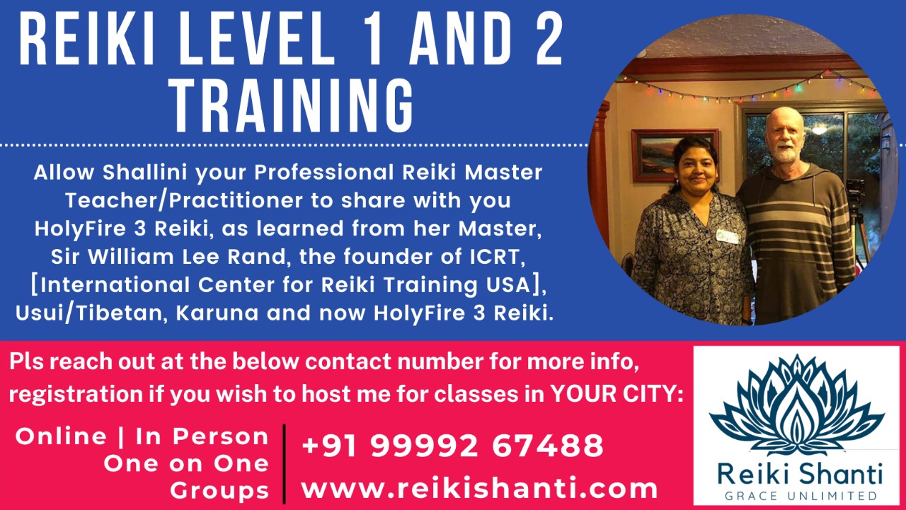 ICRT Certified Reiki Courses by - Shalini Saha - Guwahati