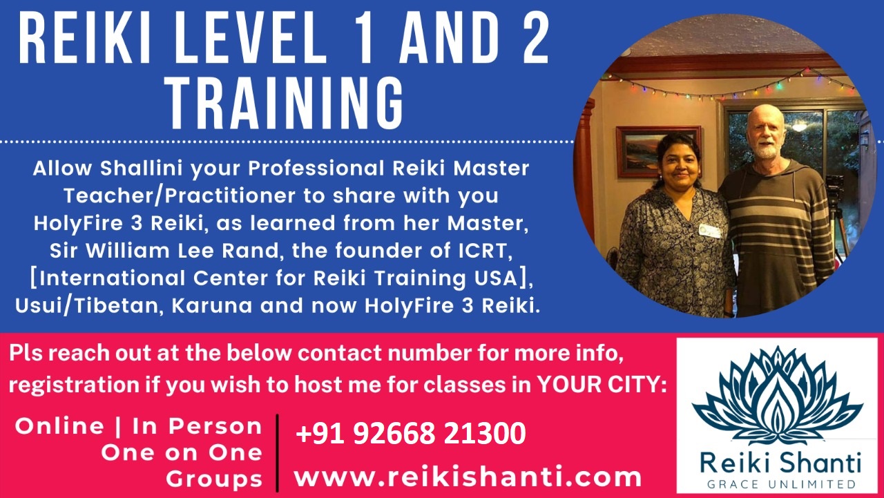 ICRT Certified Reiki Courses by - Shalini Saha - Ludhiana