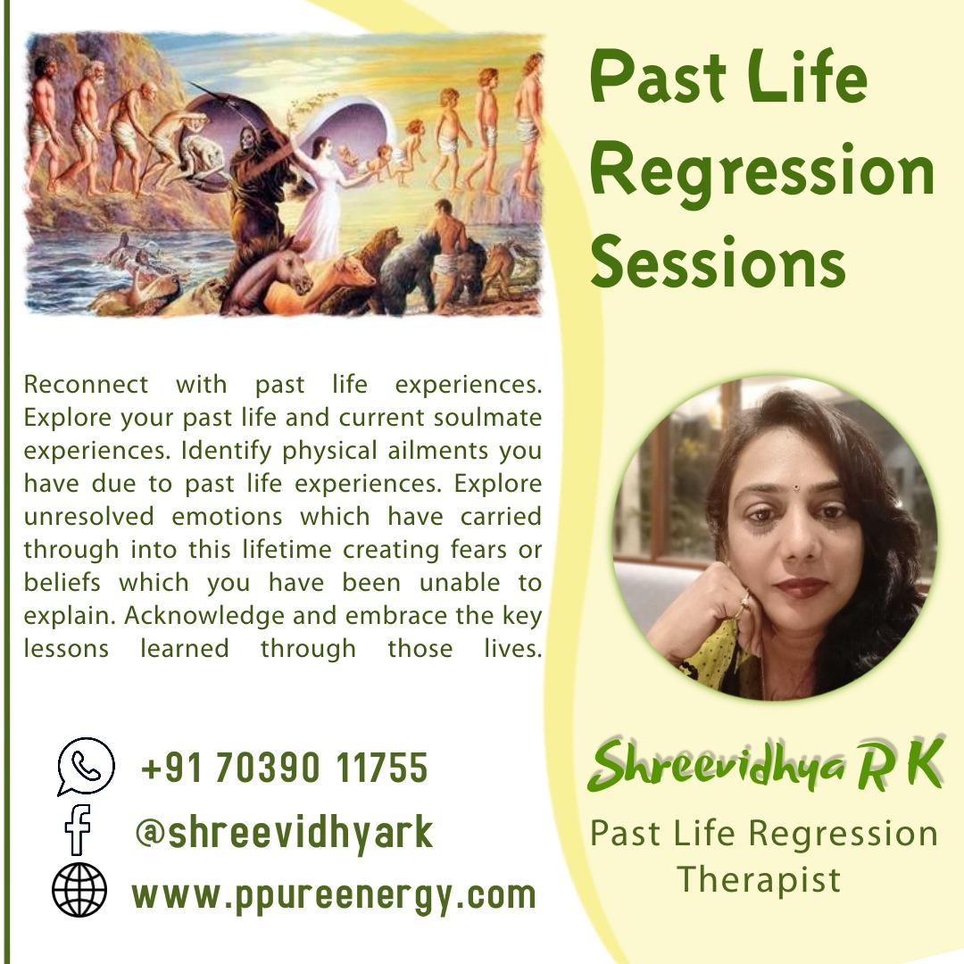 Past Life Regression Sessions by Shreevidhya RK - Siliguri