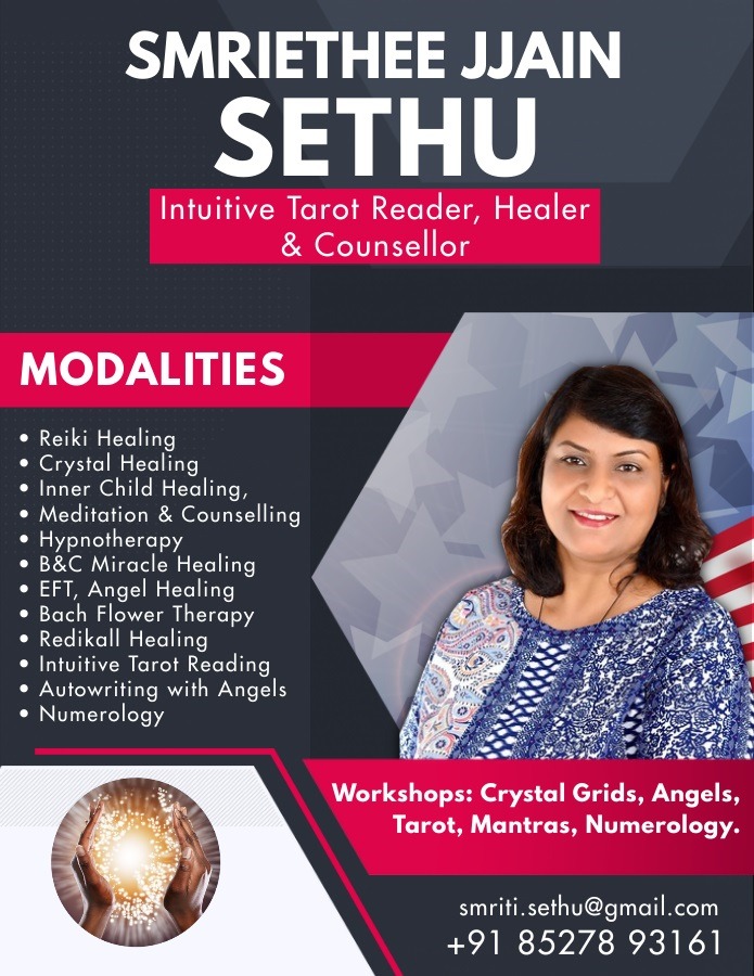 Smriti Jain - Smriethee Jjain Sethu Holistic Healer - Mumbai