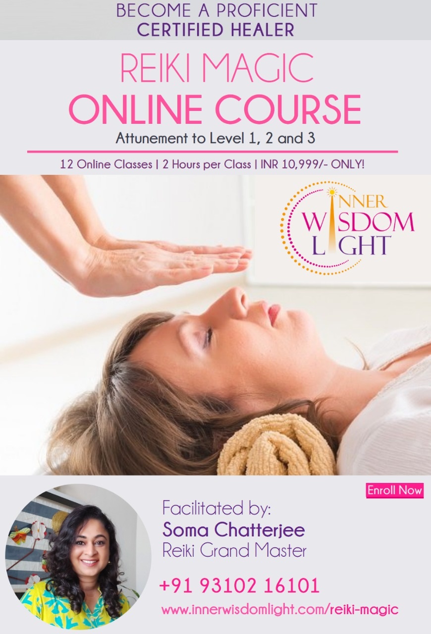 Reiki Magic by Soma Chatterjee - Inner Wisdom Light - Singapore