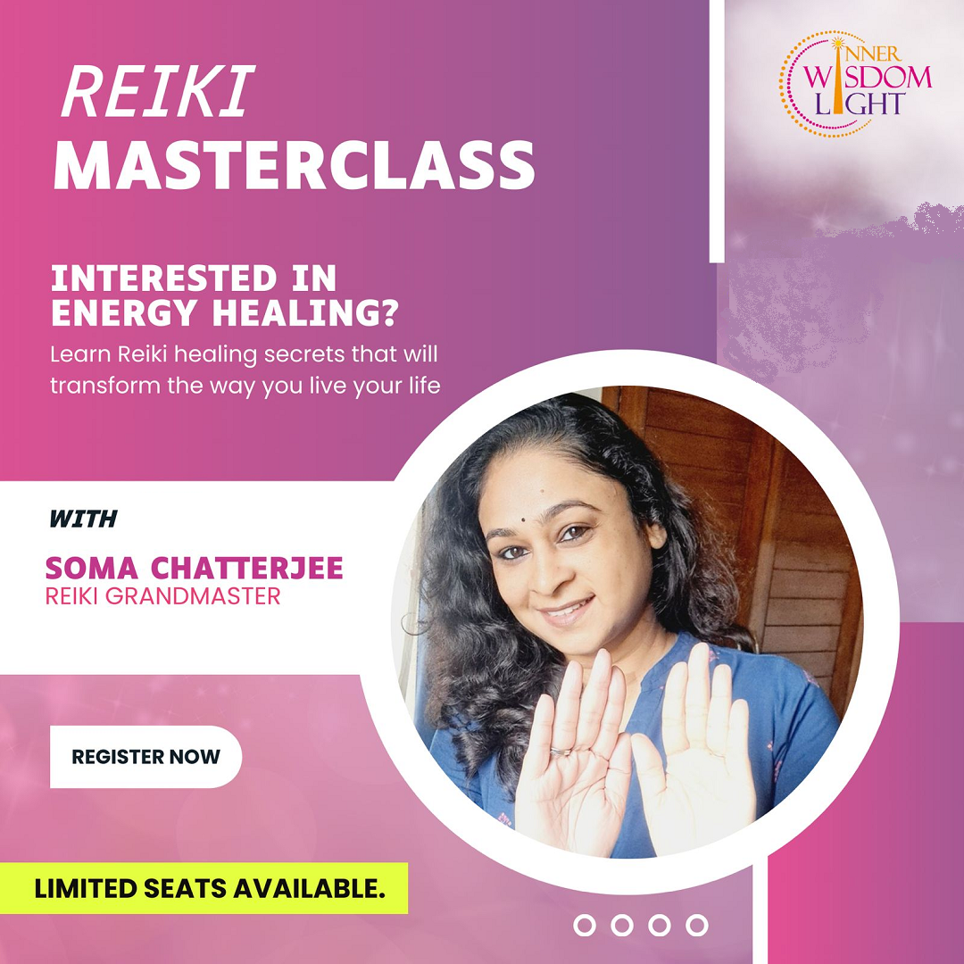 Register for Reiki Masterclass with Soma Chatterjee - Ranchi