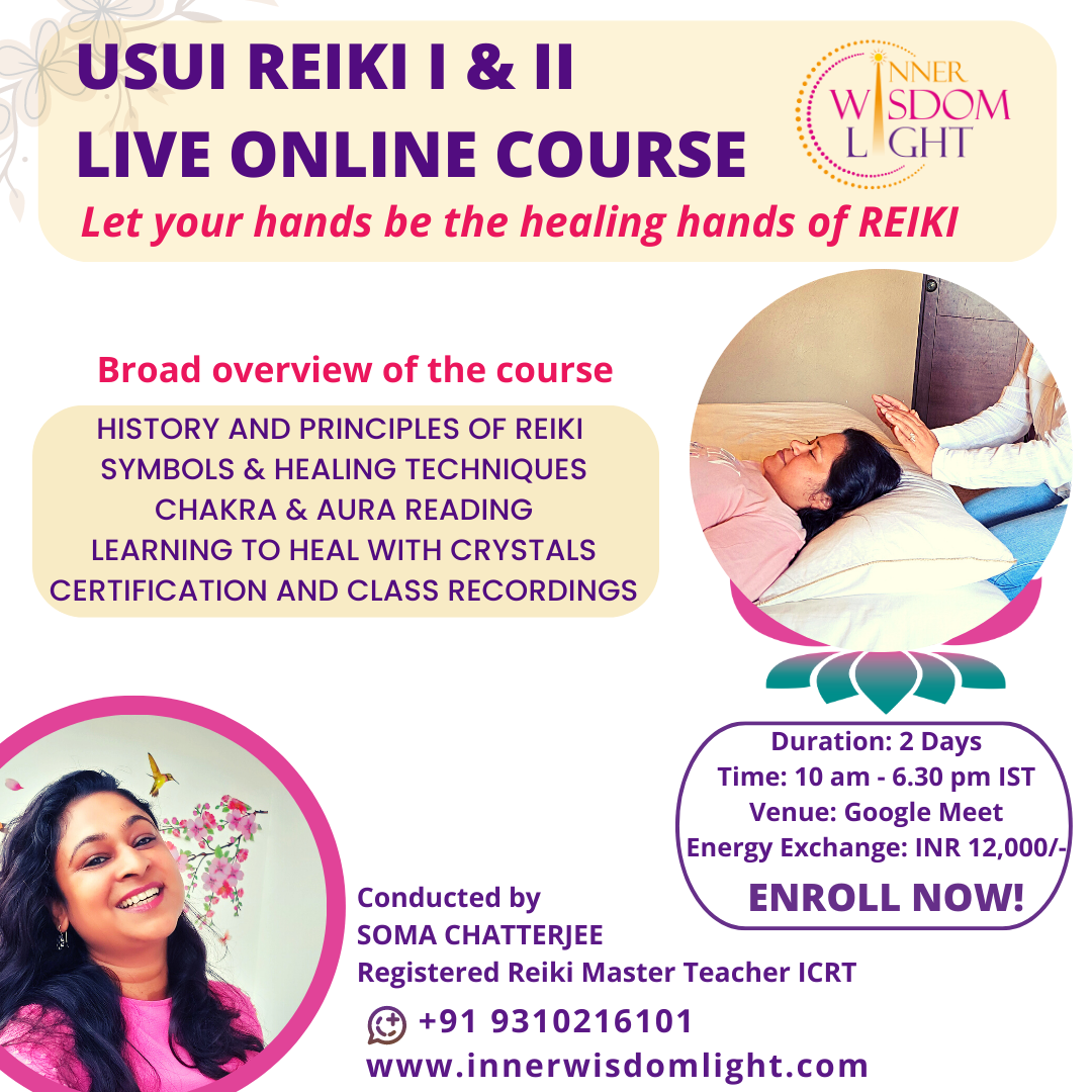 Usui Reiki Course by Soma Chatterjee - Faridabad
