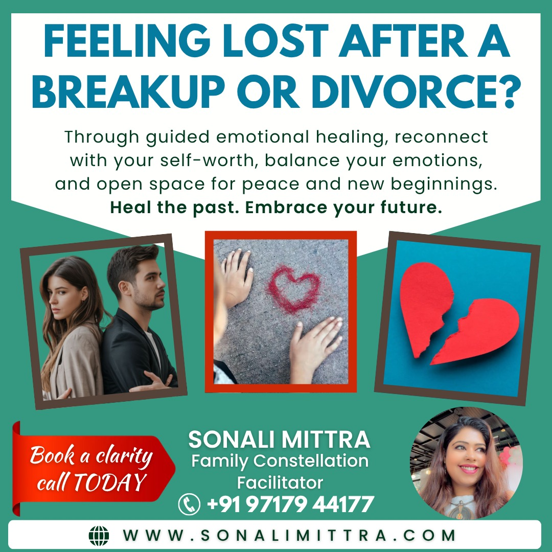 Sessions on Dealing with breakups, Divorces with Sonali Mittra - Ahmedabad