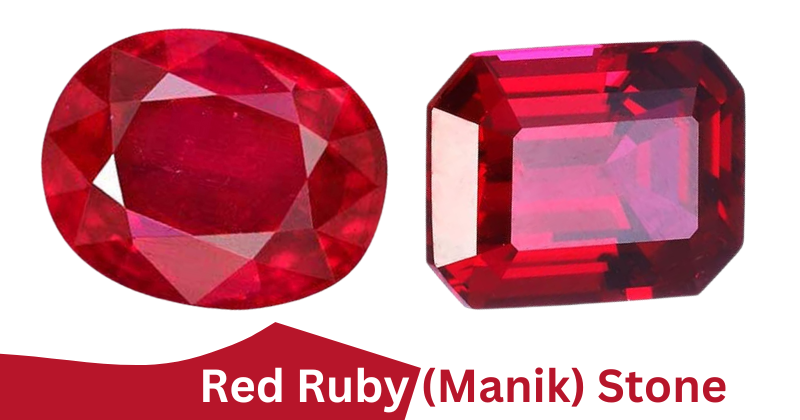 Red Ruby(Manik) Stone