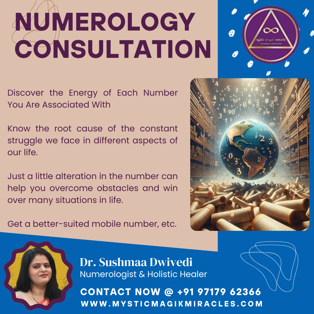 Numerology Consultation with Dr. Sushma Dwivedi - Ahmedabad