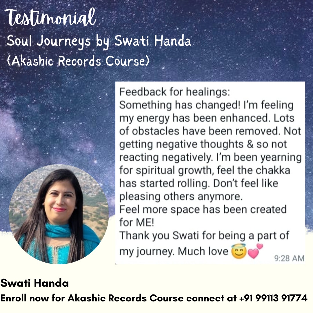 Akashic Records Reading by Swati Handa - Mysore