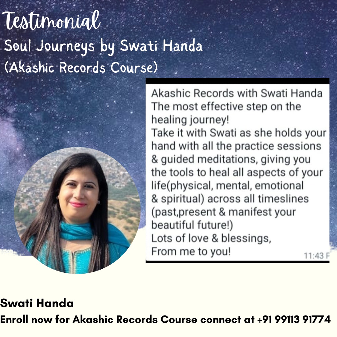 Akashic Records Reading by Swati Handa - Mangalore