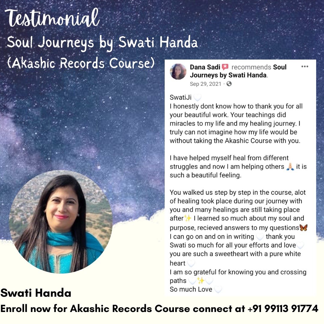 Akashic Records Reading by Swati Handa - Dharamshala