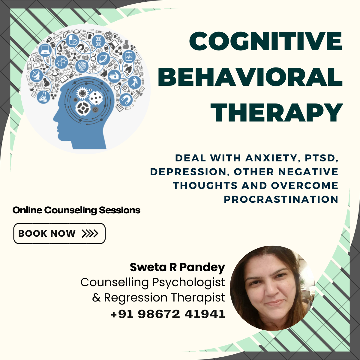 Sweta R Pandey - Cognitive Behavioral Therapy - Pondicherry