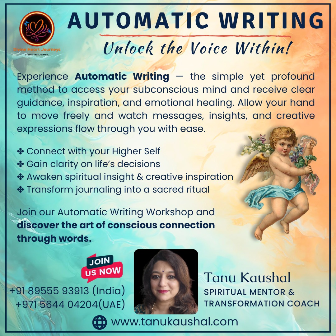 Automatic Writing - Tanu Kaushal - Dubai
