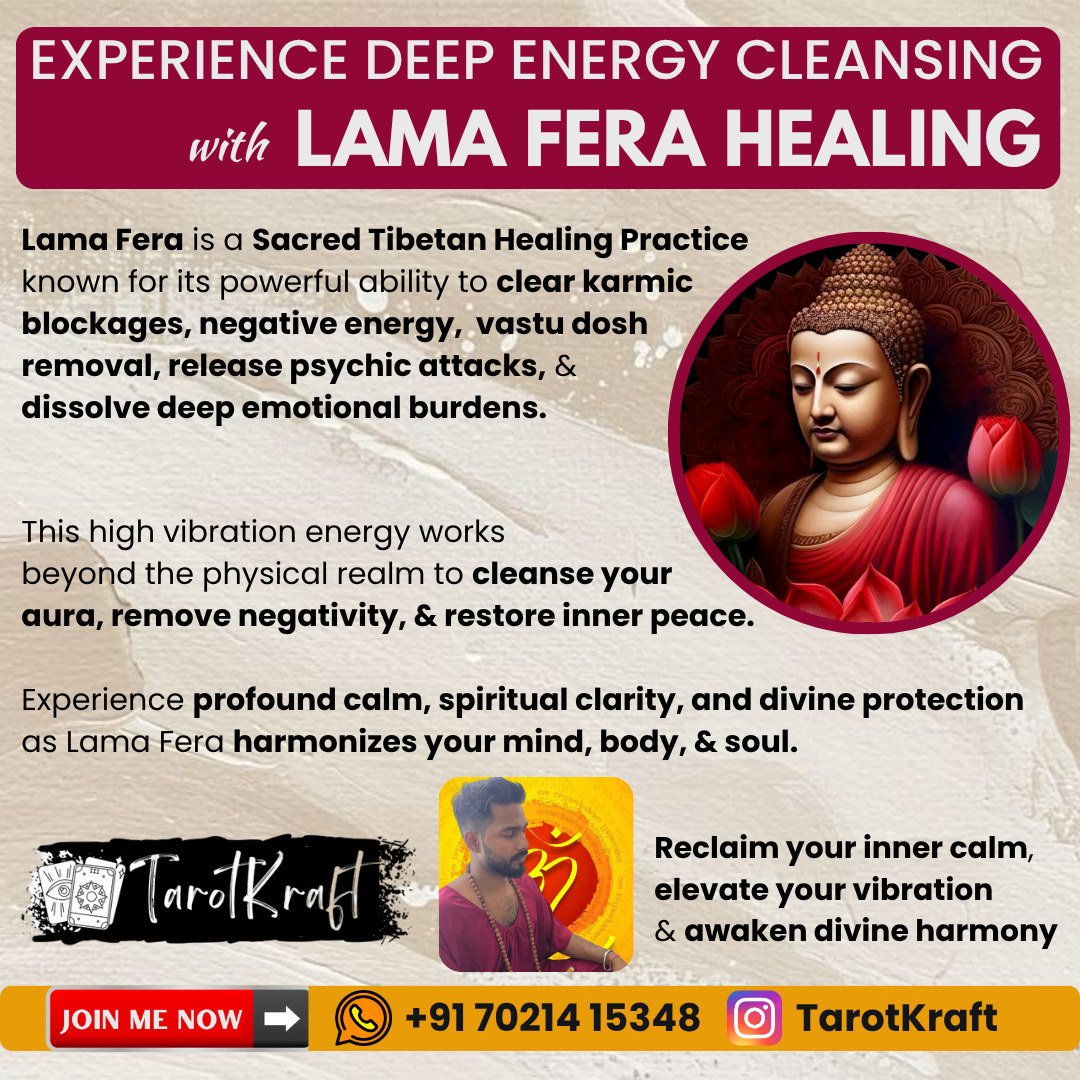Lama Fera Healing Sessions - TarotKraft - Ahmedabad