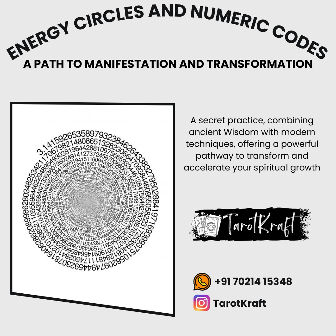 TarotKraft - Energy Circles and Numeric Codes - Delhi