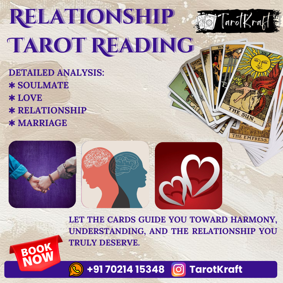 Love & Relationship Tarot Reading - TarotKraft - Ahmedabad