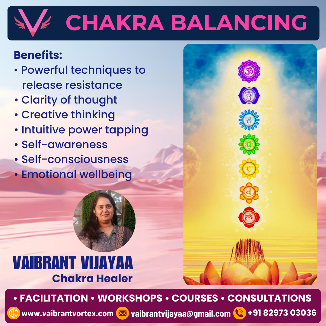 Chakra Balancing Workshop - Vaibrant Vijayaa - Bhopal