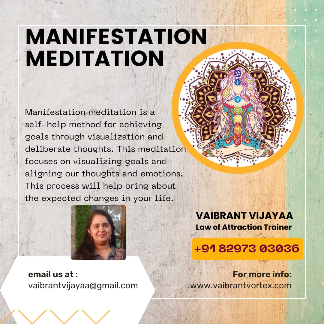 Manifestion Meditation - Vaibrant Vijayaa - Ontario