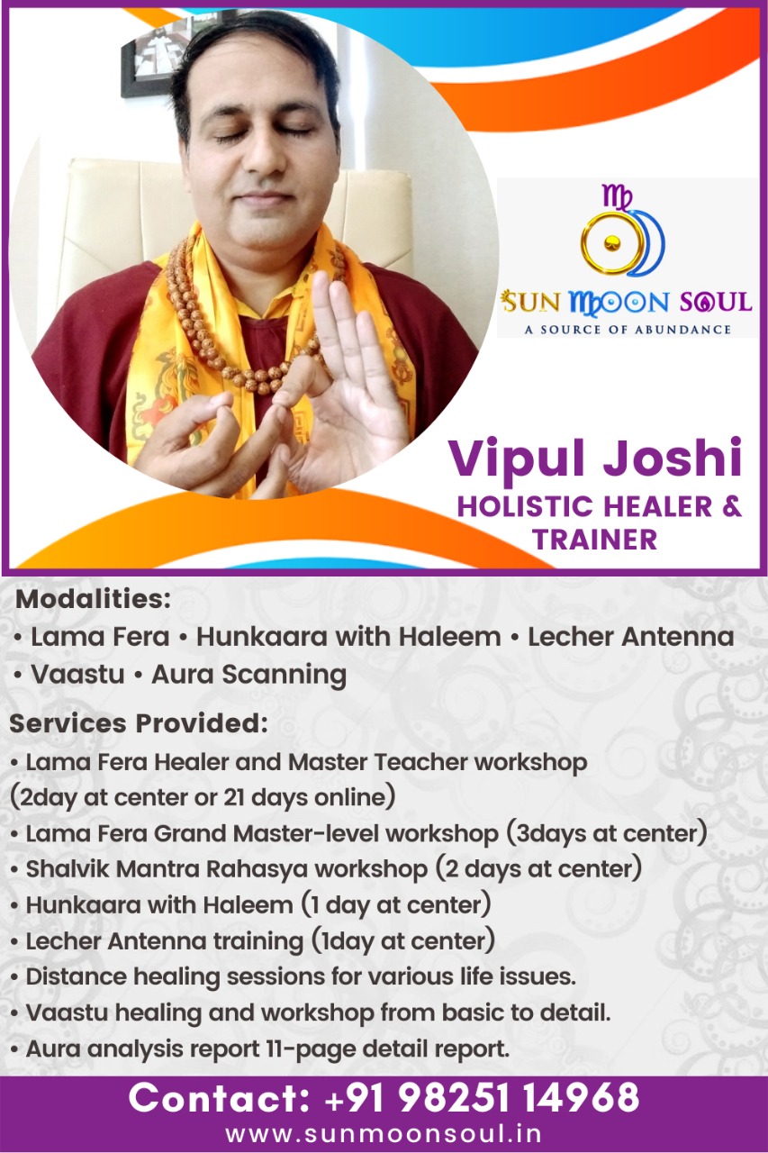 Healer Vipul Joshi- Dharamshala